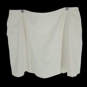 Nike Skort Off White Pleated Golfcore Tennis Core Lace Athleisure Athletic XL
